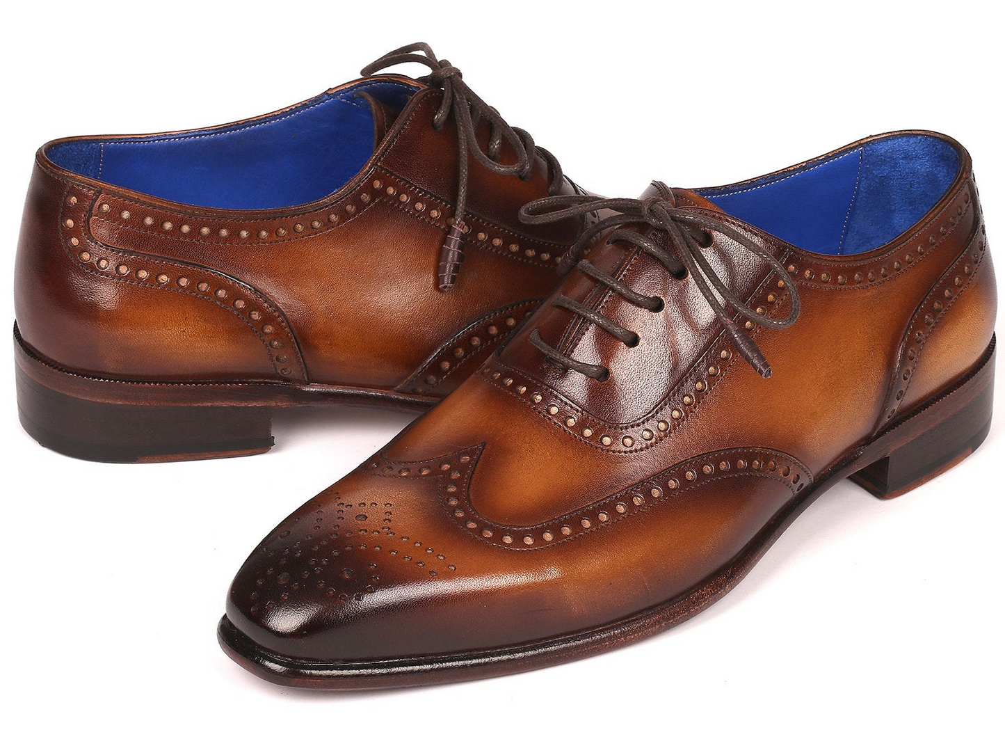 Handmade Wingtip Oxfords Brown, Handmade to order.