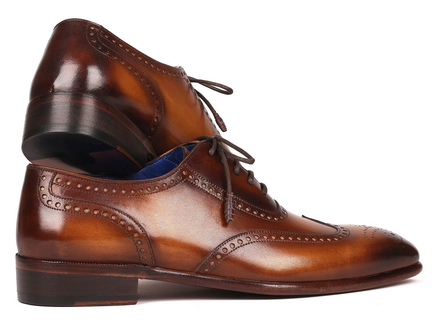 Handmade Wingtip Oxfords Brown, Handmade to order.