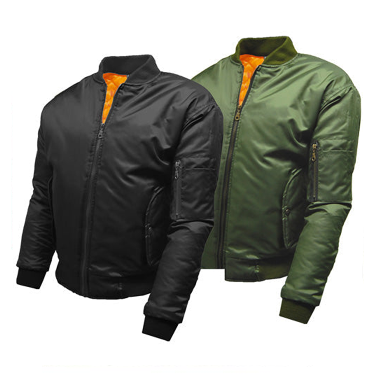 Mens Classic MA-1 Bomber Jacket