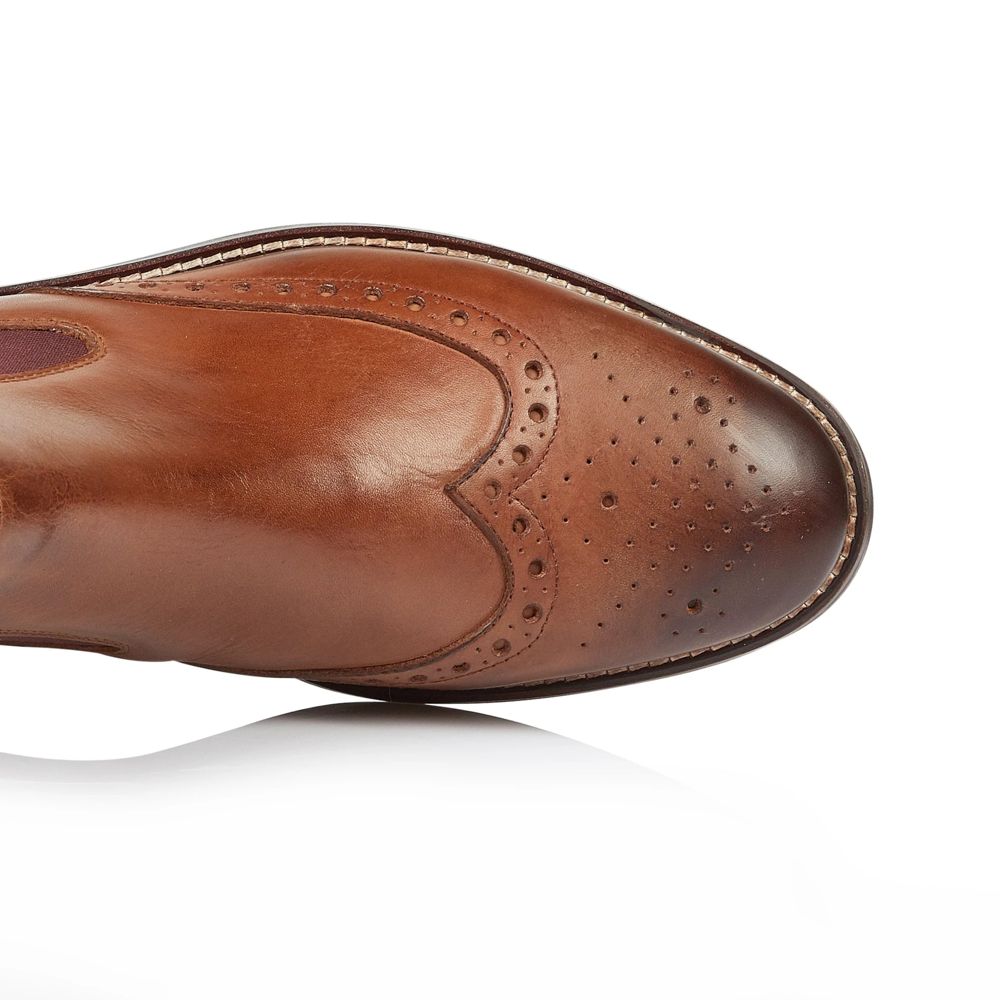 Tasker & Shaw | Luxury Menswear | Outback Chelsea Boot (Chestnut)