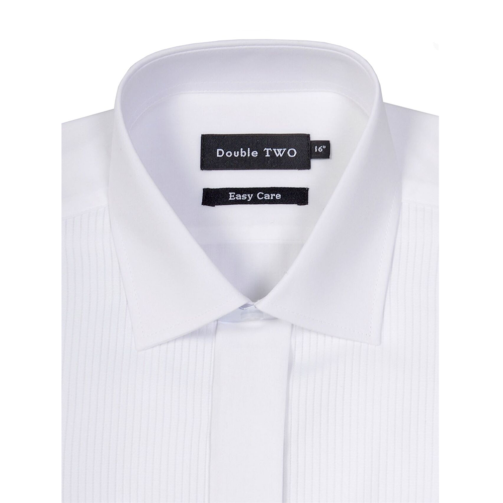 Tasker & Shaw | Luxury Menswear | CLASSIC FIT RIBBED PIQUÉ EVENING DRESS SHIRT