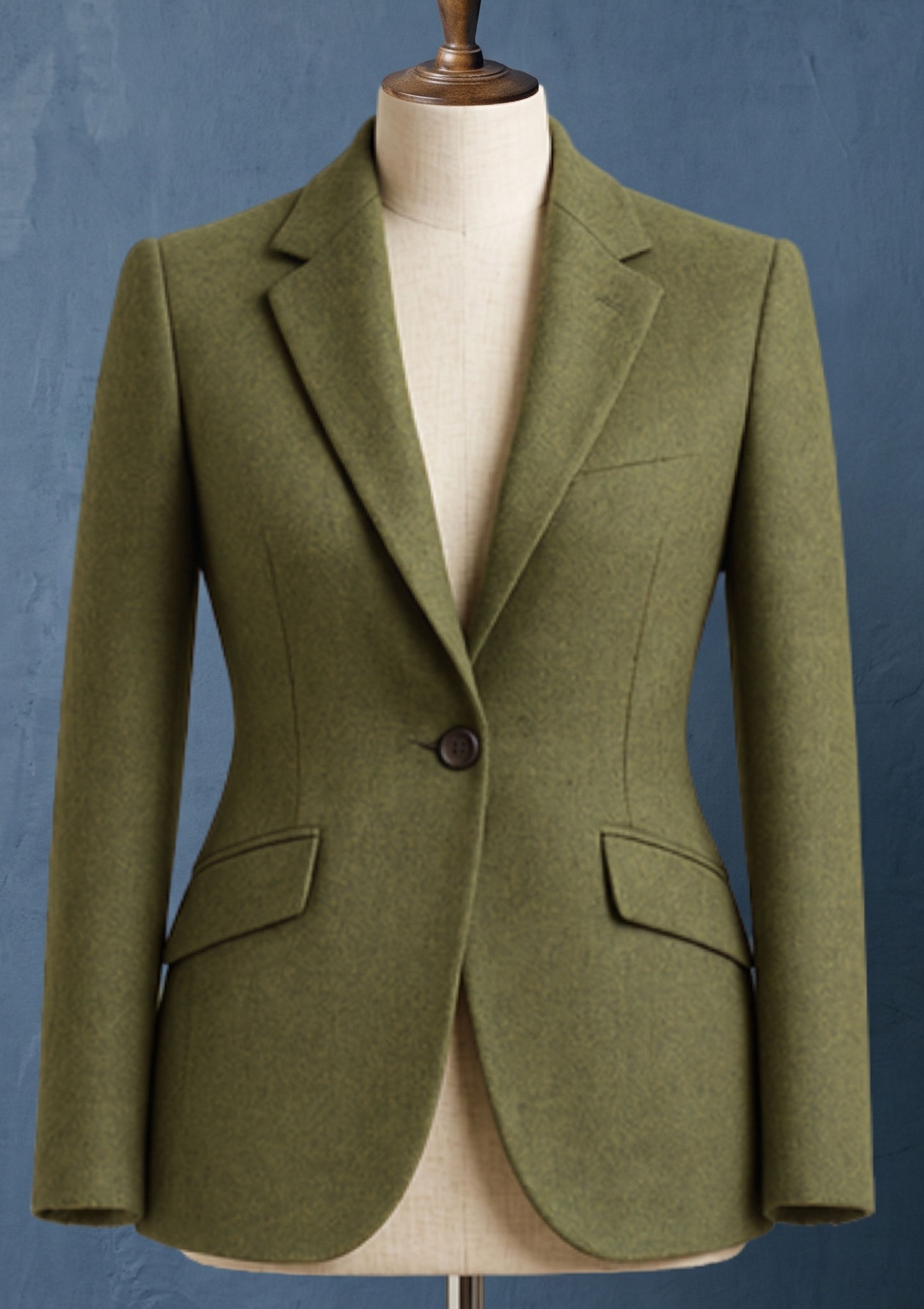Double breasted check Loro Piana jacket