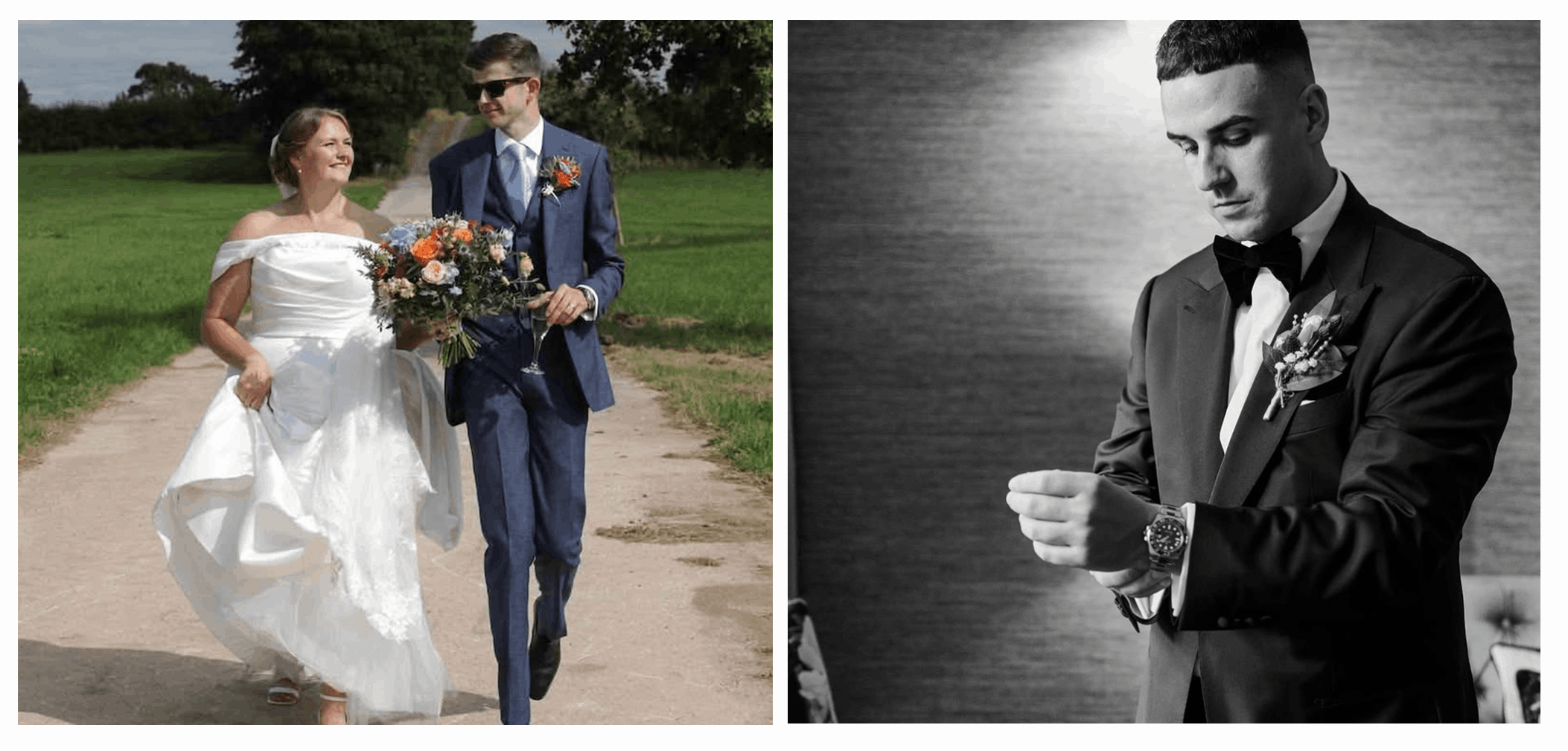 Wedding pictures of Tasker &. Shaw clients
