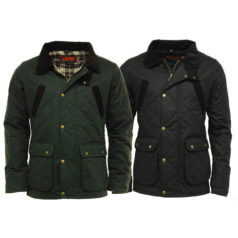 Oxford Quilted Wax Jacket