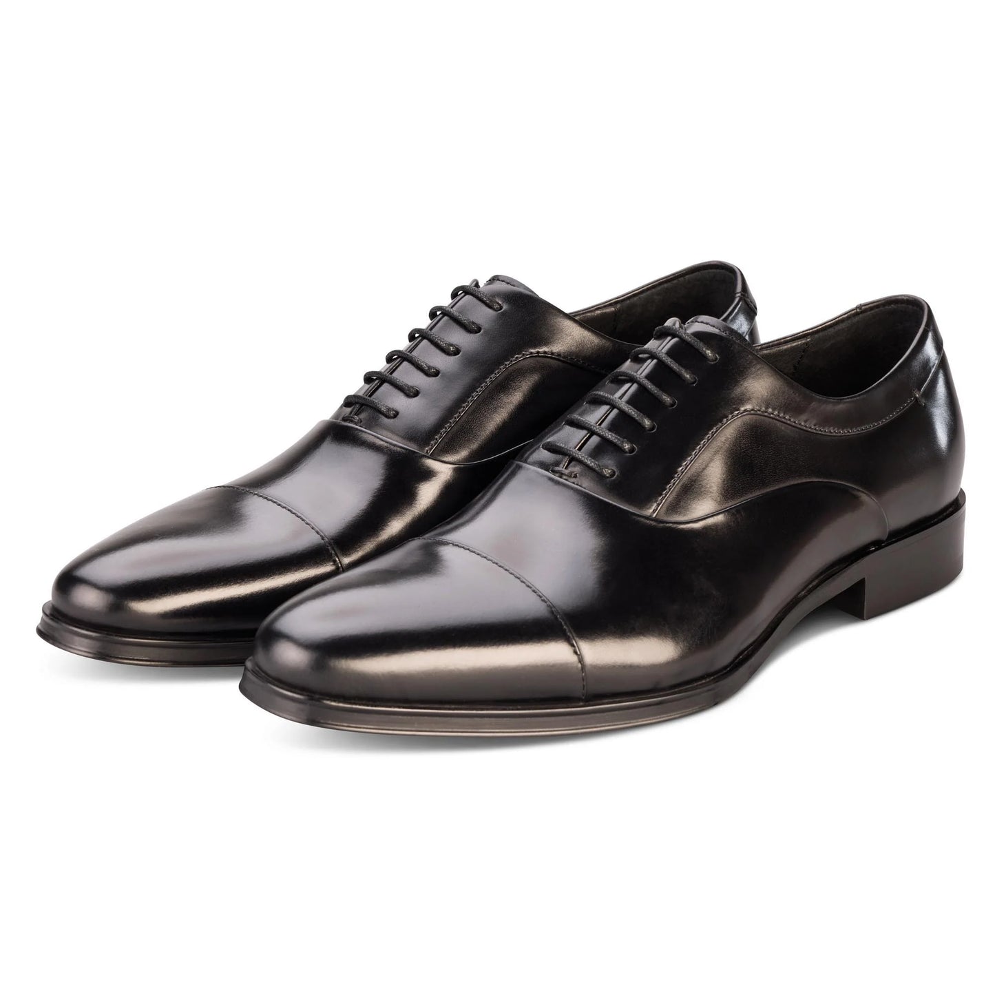 Guildhall Cap Toe Oxfords (Black)