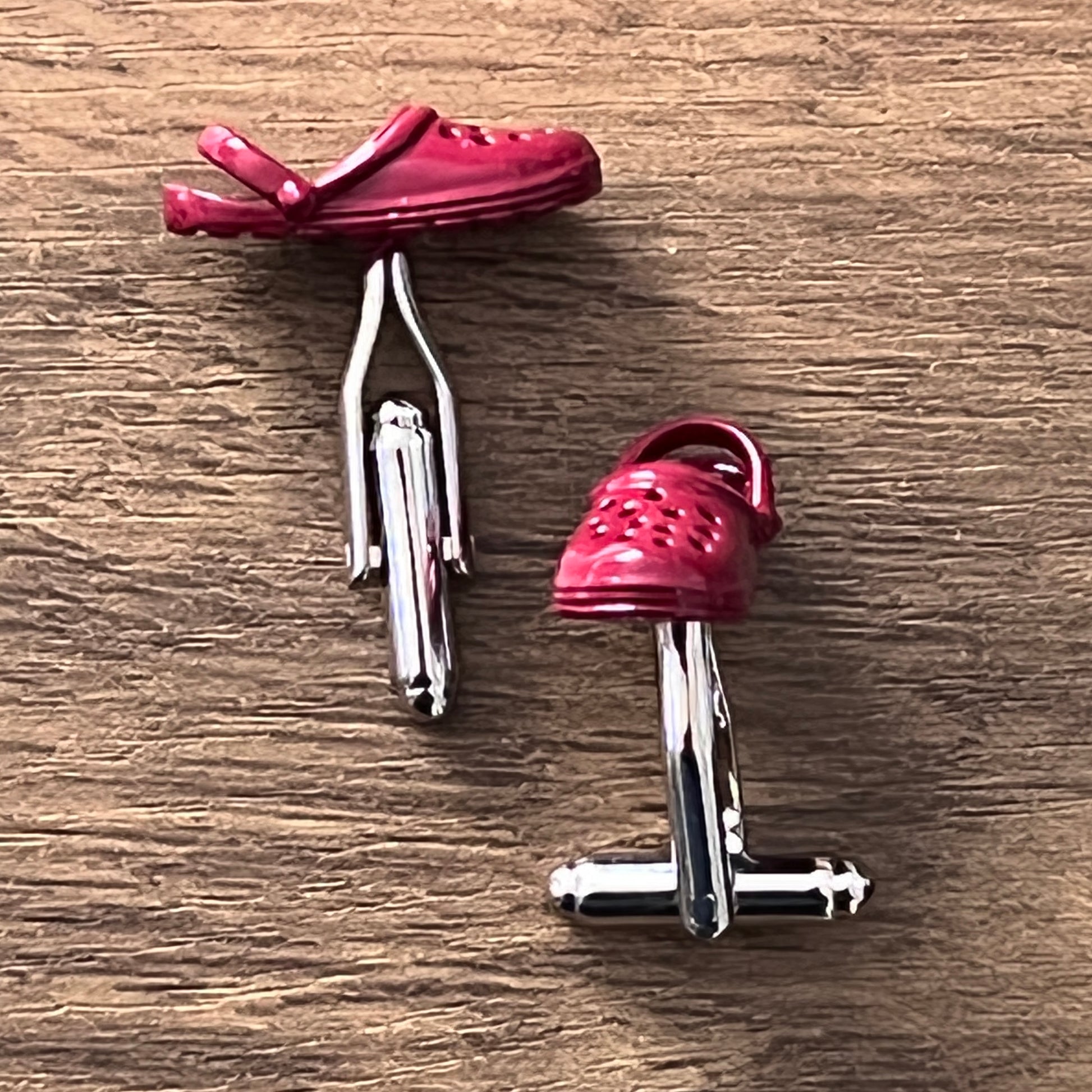 Tasker & Shaw | Luxury Menswear | Croc Cufflinks