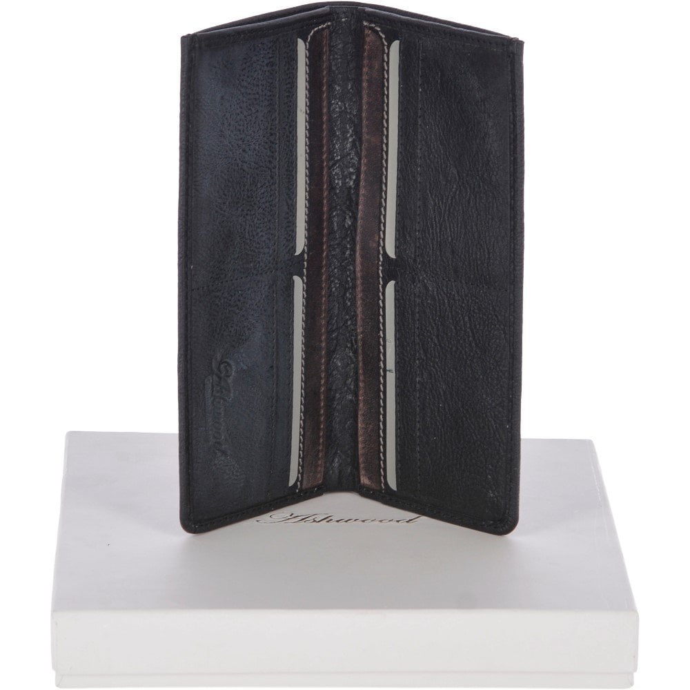 Tasker & Shaw | Luxury Menswear | Cambridge large leather classic 8 card billfold
