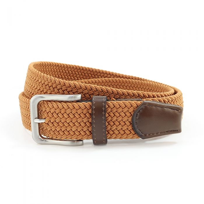 Tasker & Shaw | Luxury Menswear | 35mm Webbing Belt with Leather End