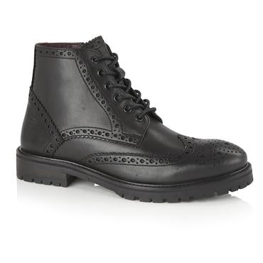 Tasker & Shaw | Luxury Menswear | Cassidy Boot Black