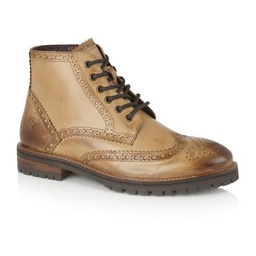 Tasker & Shaw | Luxury Menswear | Cassidy Boot Tan