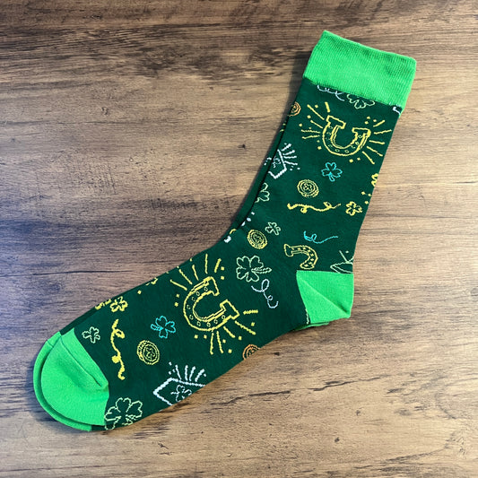 Tasker & Shaw | Luxury Menswear | Luck of the irish socks