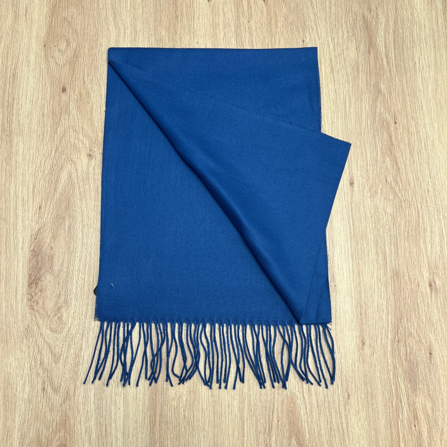 Tasker & Shaw | Luxury Menswear | Cashmink scarf - Royal Blue