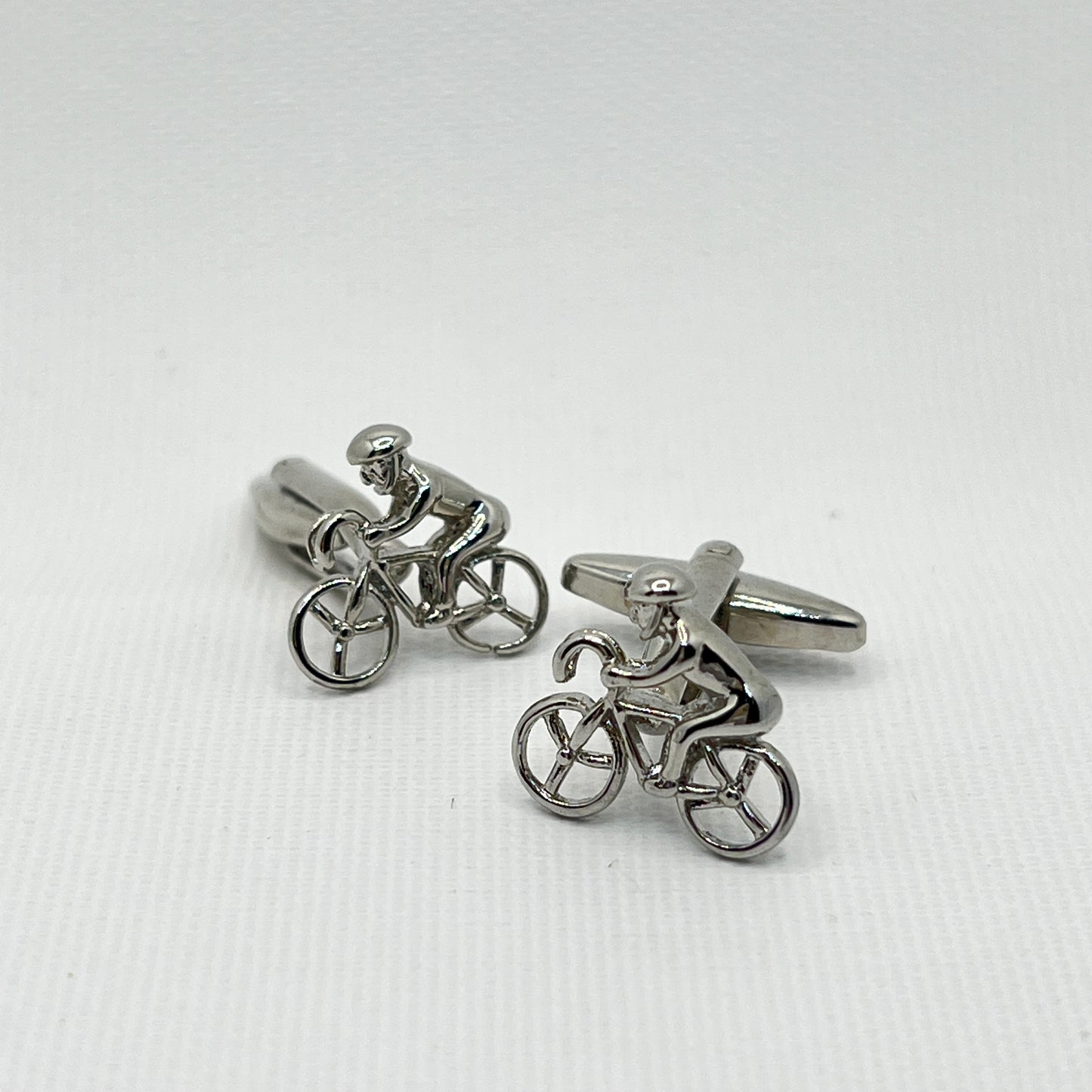 Tasker & Shaw | Luxury Menswear | Racinf bicycle cufflinks