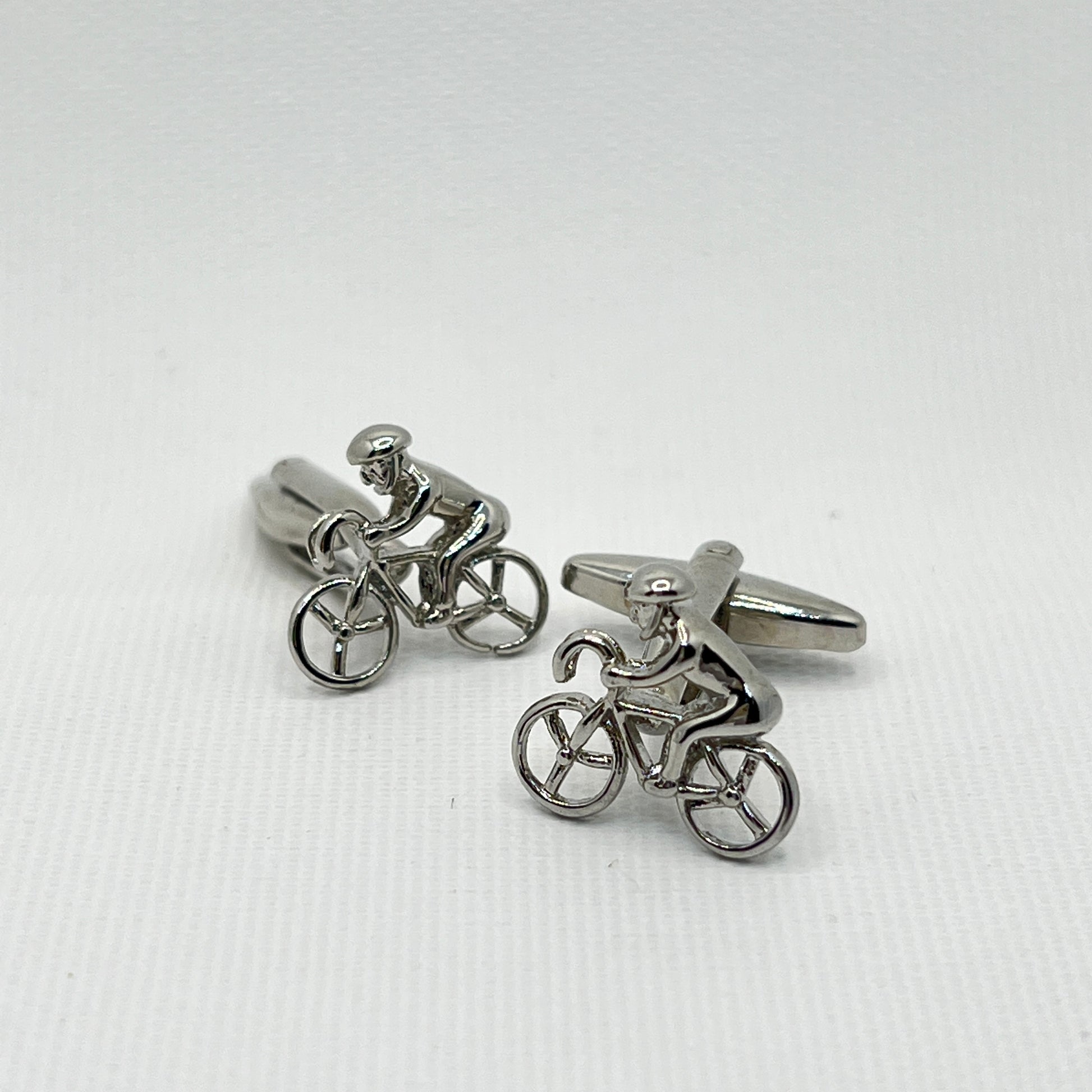 Tasker & Shaw | Luxury Menswear | Racinf bicycle cufflinks