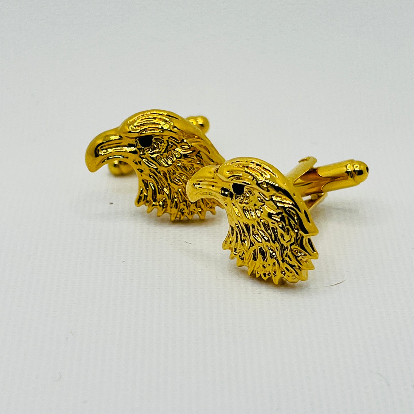 Tasker & Shaw | Luxury Menswear | Eagle head cufflinks