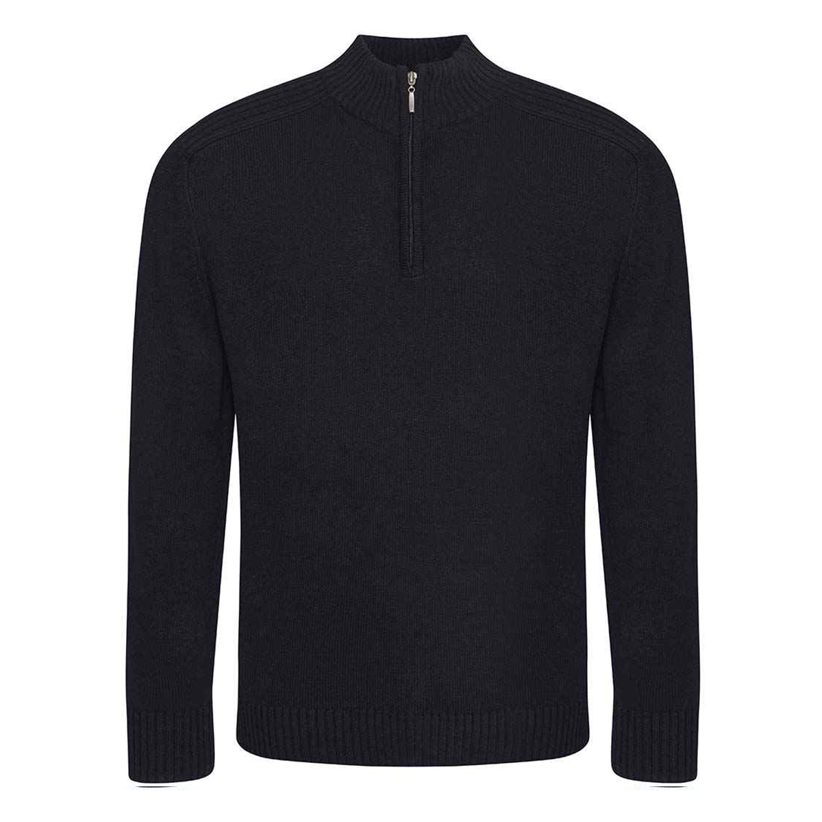 Tasker & Shaw | Luxury Menswear | 1/4 Zip Sustainable Knitted Sweater