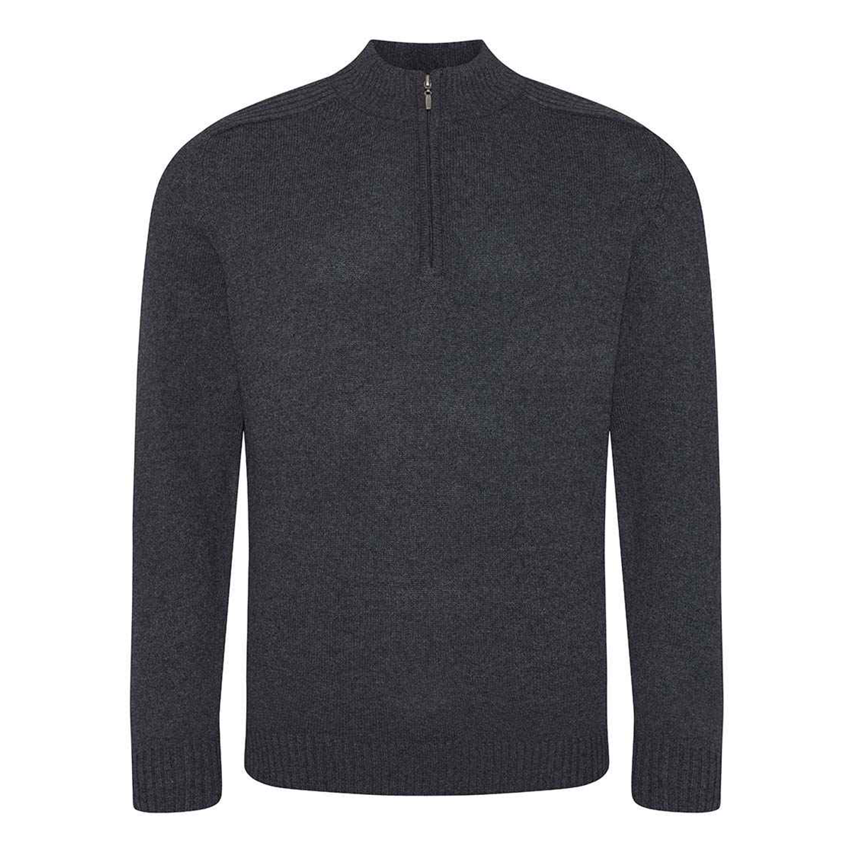 Tasker & Shaw | Luxury Menswear | 1/4 Zip Sustainable Knitted Sweater