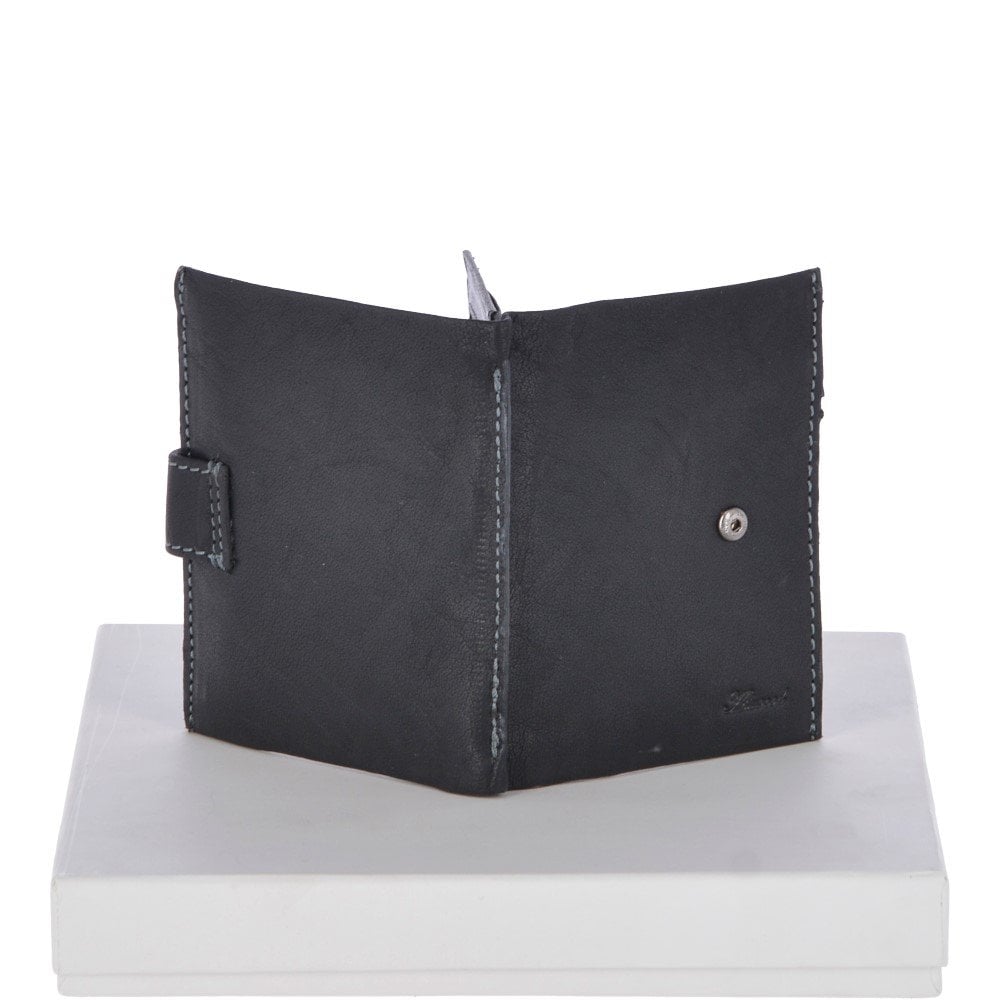 Tasker & Shaw | Luxury Menswear | Luxury leather note and coin 6 card billfold wallet