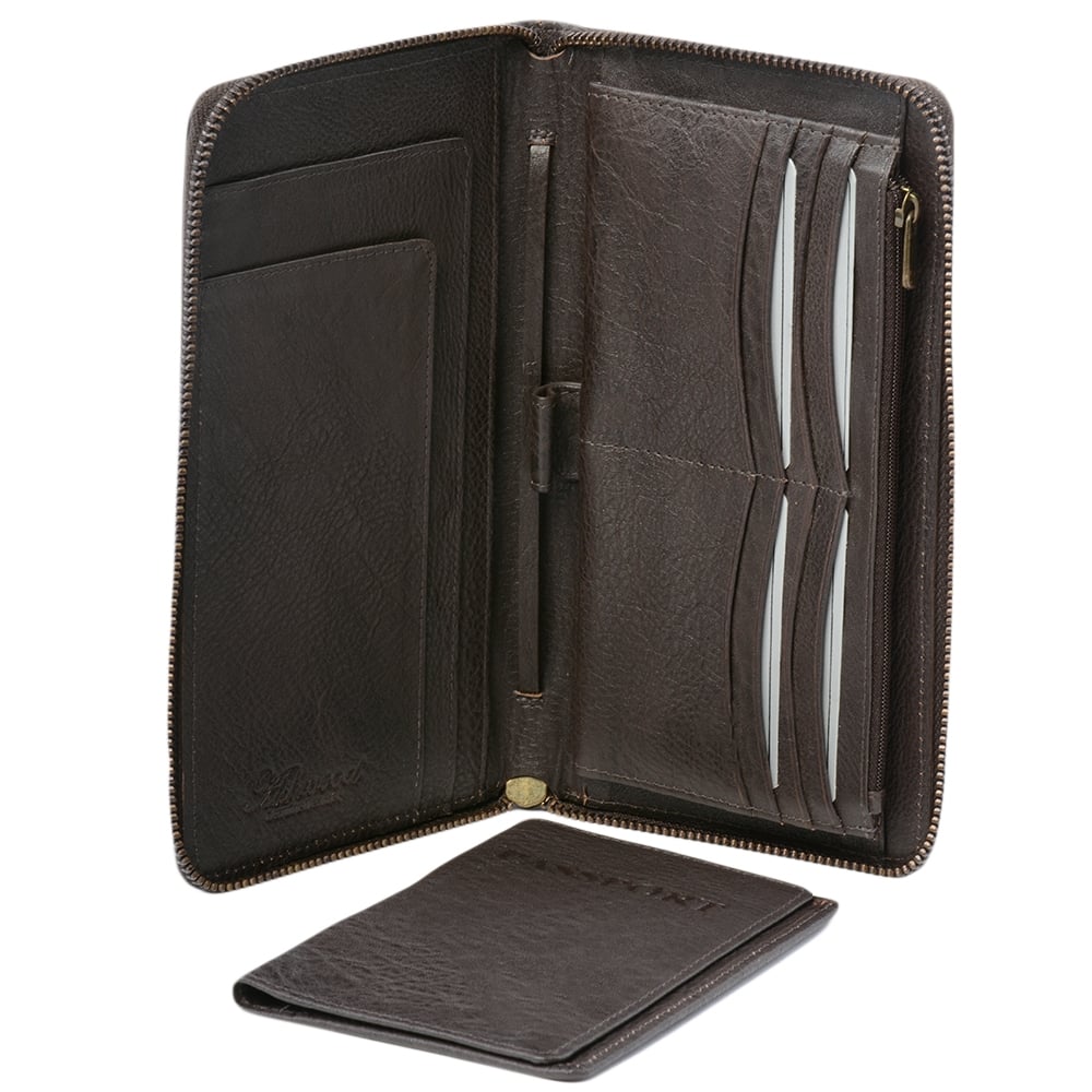 Tasker & Shaw | Luxury Menswear | Luxury leather travel wallet set