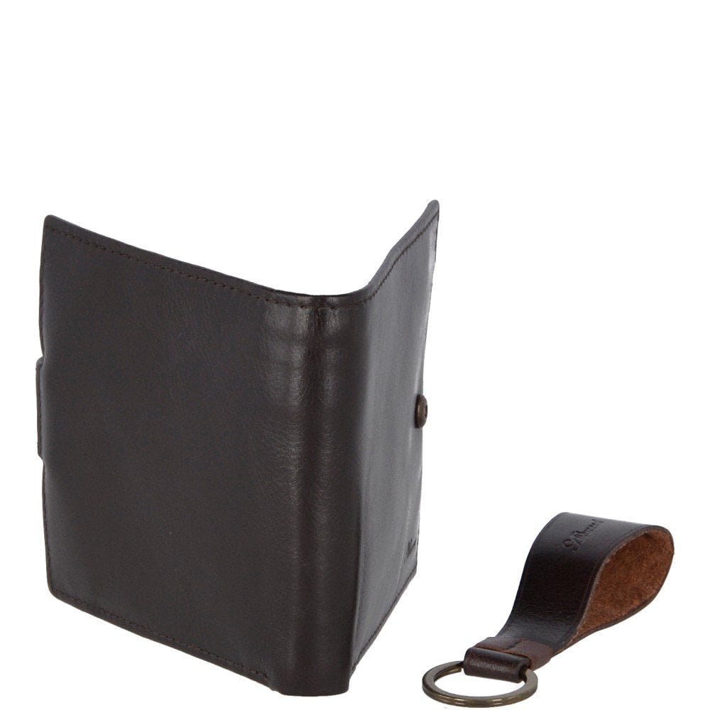 Tasker & Shaw | Luxury Menswear | Luxury Leather Wallet and Keyring Gift Set