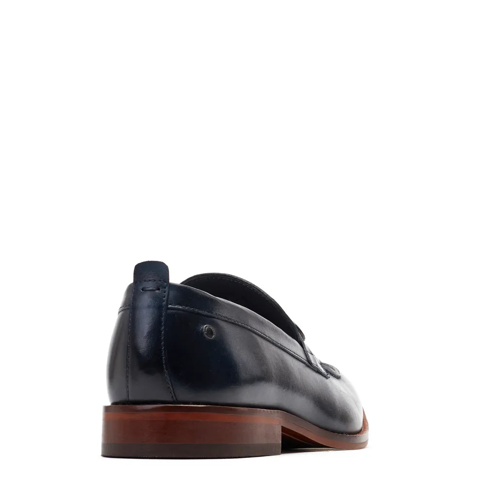 Tasker & Shaw | Luxury Menswear | Coda Washed (Navy)