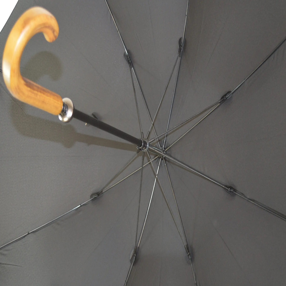 Tasker & Shaw | Luxury Menswear | Manual 120cm Stick Umbrella