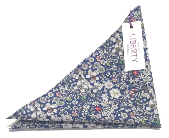 Tasker & Shaw | Luxury Menswear | Made with Liberty fabric "June's Meadow" pocket square