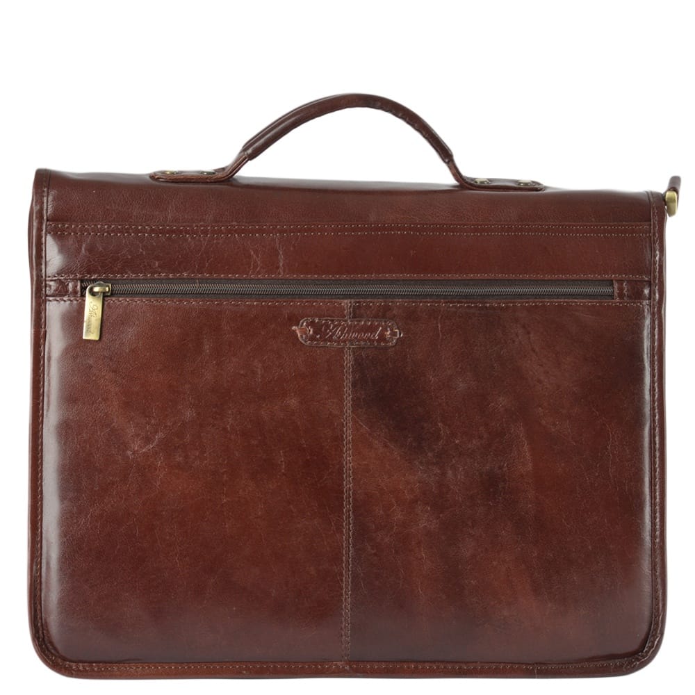 Tasker & Shaw | Luxury Menswear | Ealing traditional leather briefcase