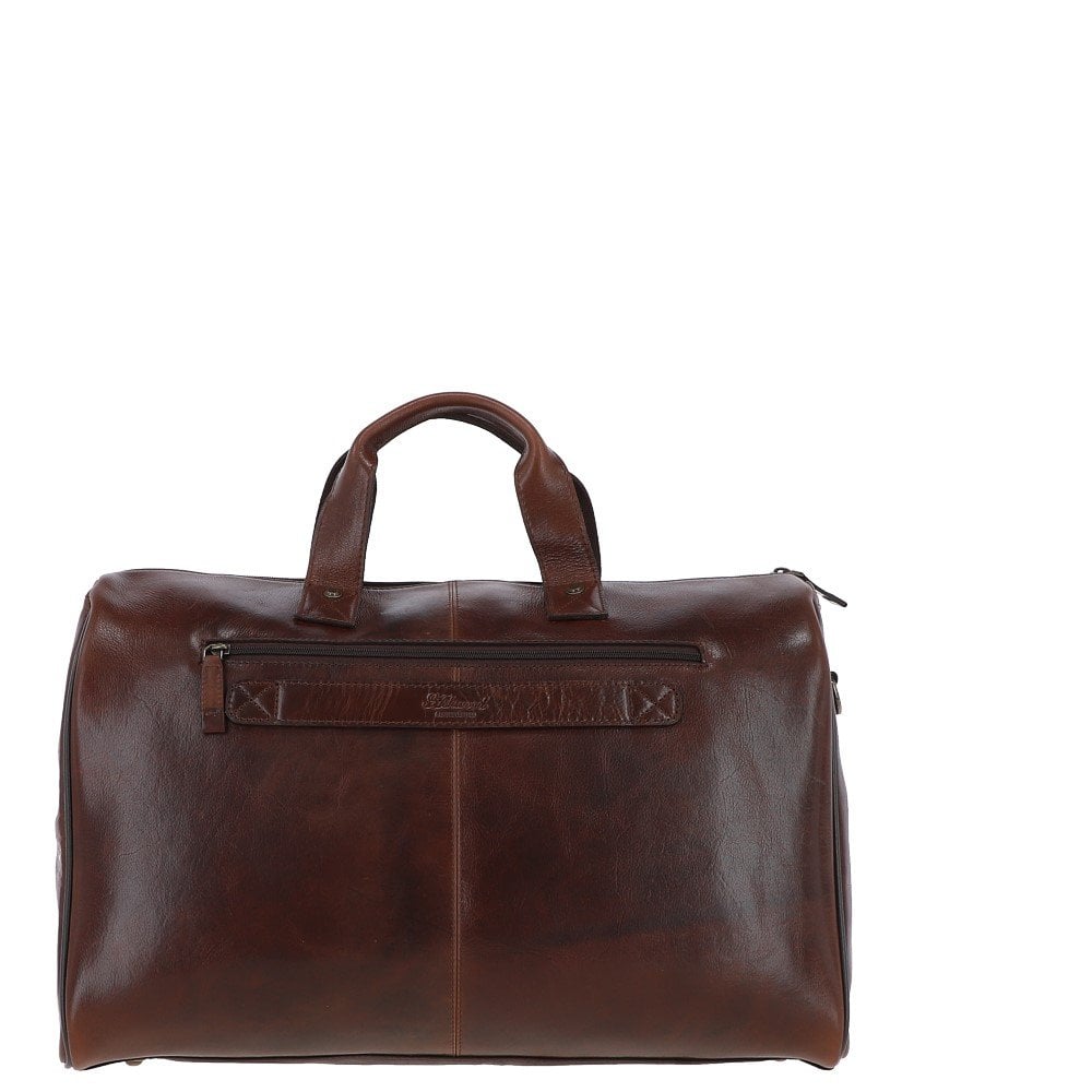 Tasker & Shaw | Luxury Menswear | Notting Hill leather Flight/Cabin bag
