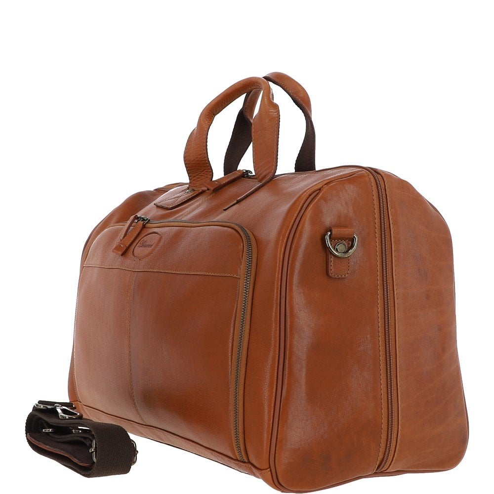 Tasker & Shaw | Luxury Menswear | Notting Hill leather Flight/Cabin bag