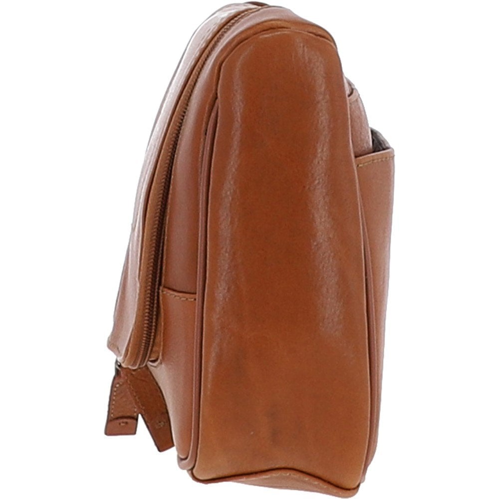 Tasker & Shaw | Luxury Menswear | Mayfair hanging leather washbag